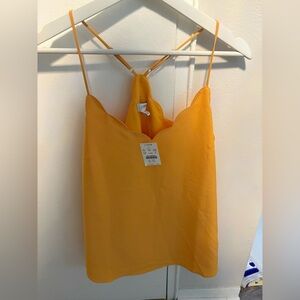 J.Crew Vibrant Orange Tank - New with Tags